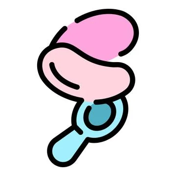 Modern eye patch icon vector flat Illustrazione stock