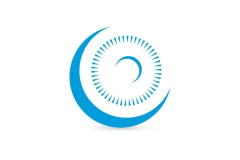 Modern Eye Symbol Stock Illustration