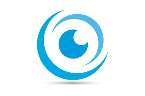 Modern Eye Symbol Illustrazione stock