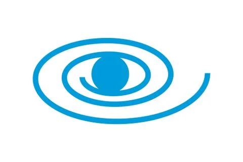 Modern Eye Symbol Stock Illustration