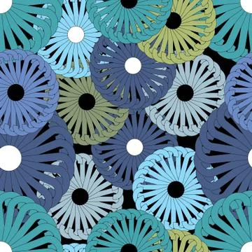 Modern fabric printing Stock Illustration