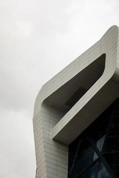 Modern facade building Stock Photos