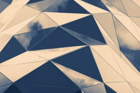 Modern facade. Stock Photos