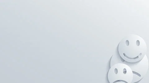 Modern face animation. creative background Stock Footage 61346019