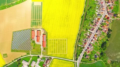 Modern farm. 스톡 동영상 75768257