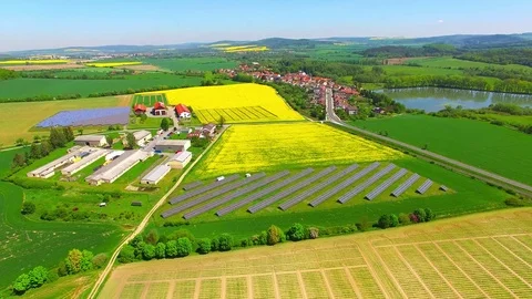 Modern farm. Stock-Footage 75770312