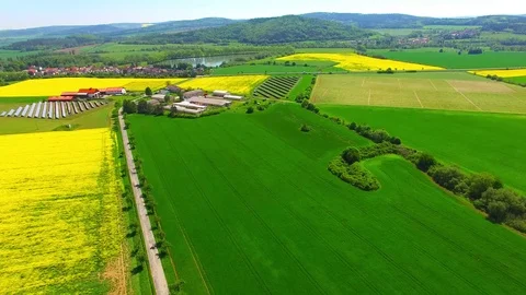 Modern farm. Stock Footage 75774457