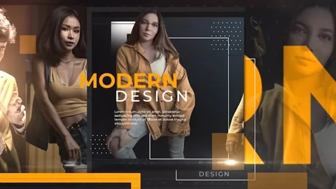 Modern Fashion Intro After Effects素材