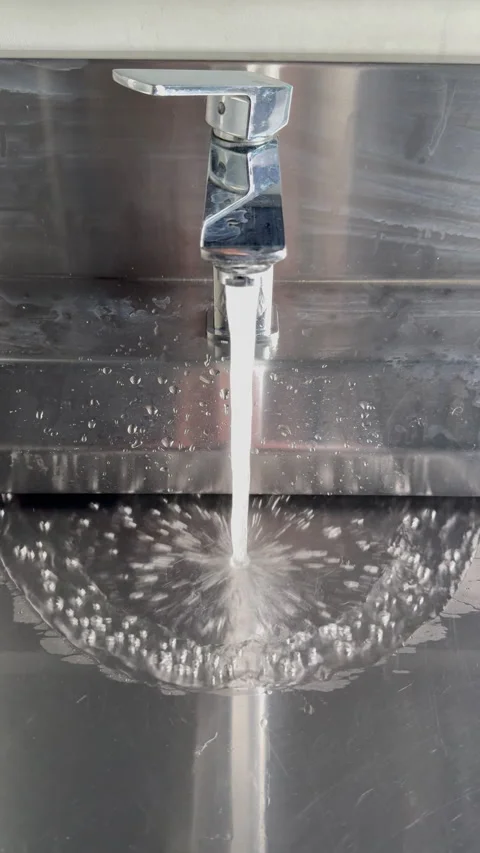 Modern faucet Stock Footage 339819034