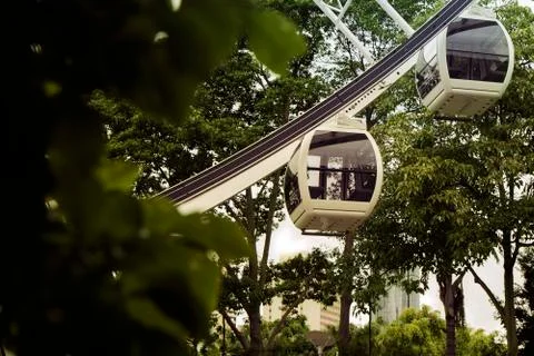 Modern Ferris Wheel Stock Photos