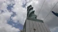 The modern F&F Tower in Panama City 4k or 4k+ Resolution