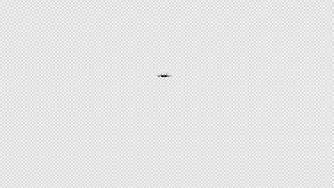 Modern Fighter Aircraft Flying 3D Animation on Clean Background 스톡 동영상 340779799