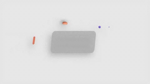 Modern figures animated lower thirds 스톡 동영상 333655784