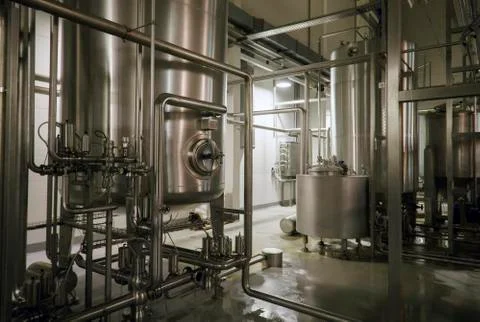 Modern filter system Stock Photos