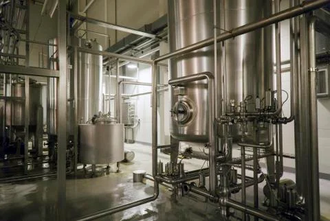 Modern filter system Stock Photos