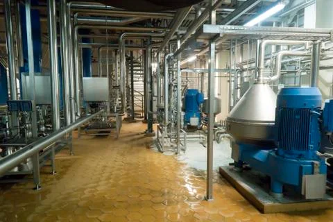 Modern filter system Foto stock