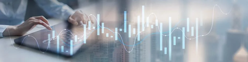 Modern Financial Analytics Displayed on Digital Interface. Stock Photos