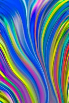 Modern fineart computer graphics designs paintings creative curve and form... Stock Photos