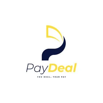Modern fintech payment logo with clean abstract design, suitable for digita.. Illustrazione stock