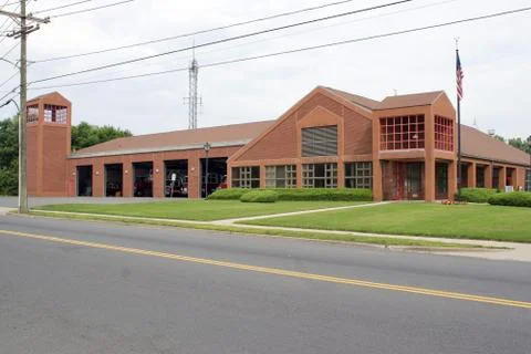 Modern Fire Station Stock Photos