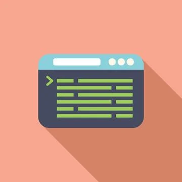 Modern flat design concept of web development Illustrazione stock