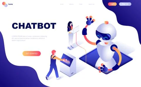 Modern flat design isometric concept Illustrazione stock