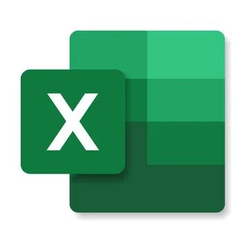 Modern flat design of logo XLS file icon Stock Illustration