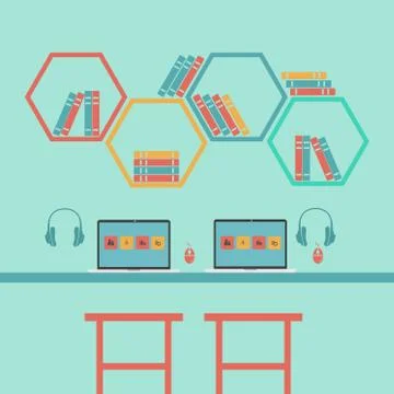 Modern flat icons vector collection Stock Illustration