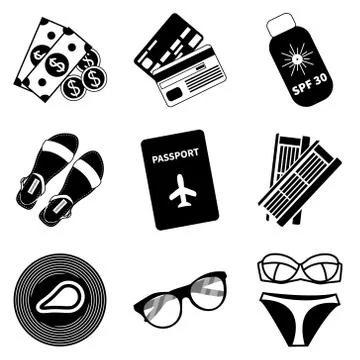 Modern flat icons vector collection Stock Illustration