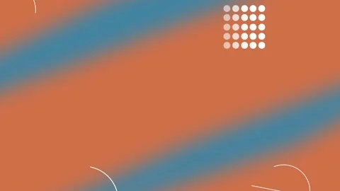 Modern Flat Motion shapes Background Animation, seamless loop Stock Footage 180176275
