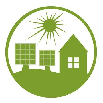 Modern flat thin line design vector illustration, infographic concept of ecol Stock Illustration