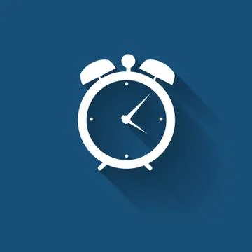 Modern Flat Time Management Vector Icon for Web Illustrazione stock