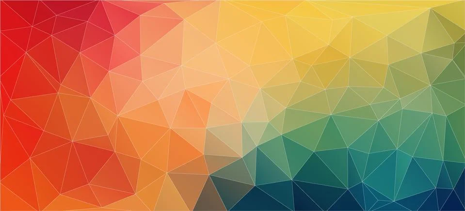Modern Flat triangle Background of geometric shapes. Stock Illustration