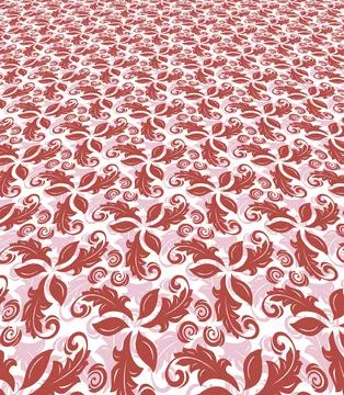 Modern Floral Pattern Illustrazione stock