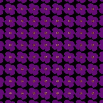 Modern Floral Seamless Pattern Stock Illustration