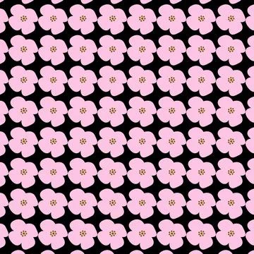 Modern floral seamless pattern for your Stock Illustration