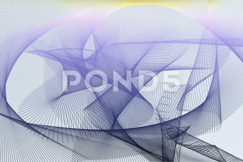 Modern Flowing Light Streak Wallpaper With Ethereal Motion PSD Template