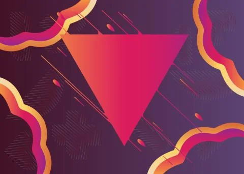 Modern flowing liquid background. Dynamical graphic elements, abstract banner 스톡 일러스트