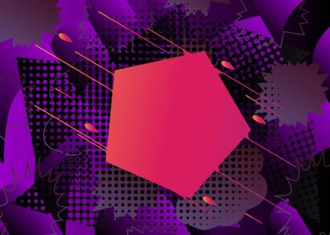 Modern flowing liquid background. Dynamical graphic elements, abstract banner Stock Illustration