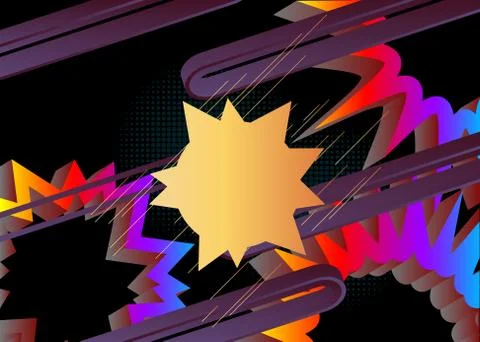 Modern flowing liquid background. Dynamical graphic elements, abstract banner Illustrazione stock