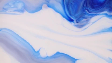 Modern fluid artwork. Abstract textures with colourful waves. Colourful Vidéo 124984983