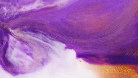 Modern fluid artwork. Abstract textures with colourful waves. Colourful Stock Footage 127313411