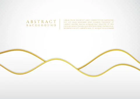 Modern fluid flow design abstract white background with space for content Stock Illustration