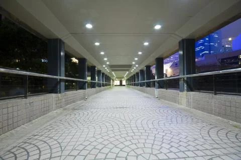 Modern flyover Foto stock