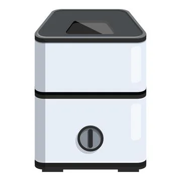 Modern food processor preparing ingredients for cooking 스톡 일러스트