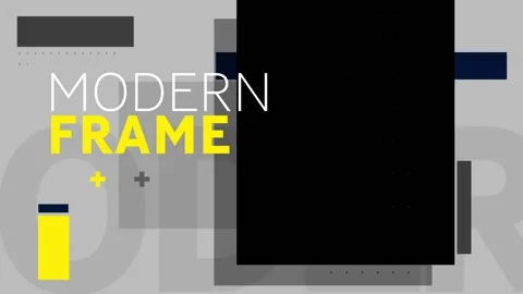 Modern Frame Stock After Effects