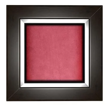 Modern frame isolated on white Stock Illustration