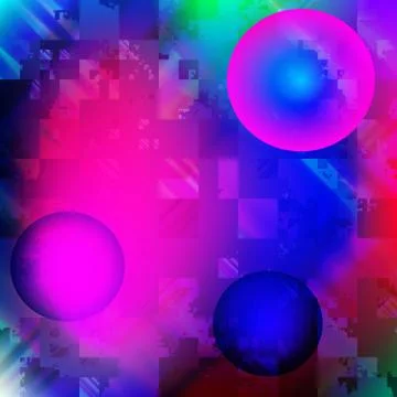 Modern Futuristic Background. 스톡 일러스트