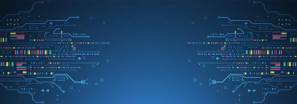 Modern futuristic, engineering, science, technology vector background. 库存插图