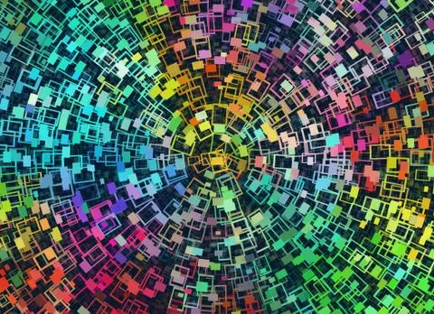 Modern futuristic technology background Illustrazione stock